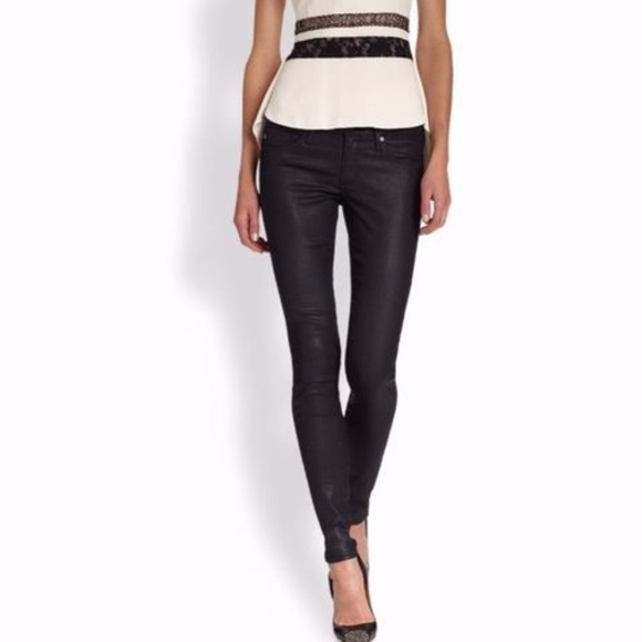 Ag Adriano Goldschmied Denim - AG The Absolute Legging Extreme Skinny Coated Jean